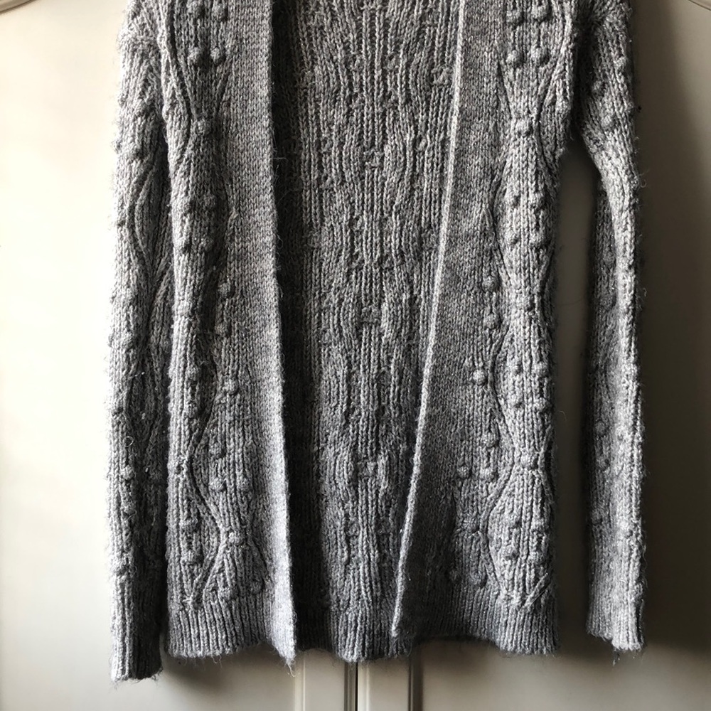Gray Cardigan